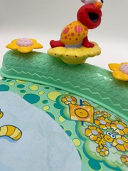 2001 Baby Scentsation Sesame Steeet Crawl Along Musical Garden RARE