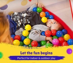 Piscina De Bolas Para Bebes Casa De Juegos Pelotas Para Niños Y Niñas En Oferta.