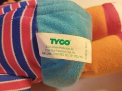 Tyco Sesame Street Tickle Me Ernie Plush Vintage 1996 WORKS