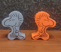 United Feature Syndicate Peanuts Snoopy & Woodstock 6pc Multicolor Stacking Toy