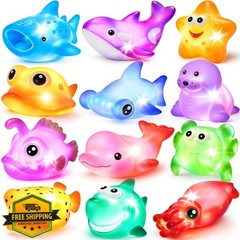 Yeonha Toys 12 Pcs Light Up Ocean Animals