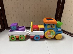 Fisher Price Laugh & Learn 1st Words Crawl Along Learning Train, See Description