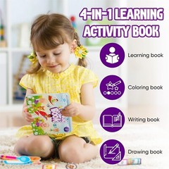 Busy Book for Toddlers &Preschoolers – Montessori Busy Book