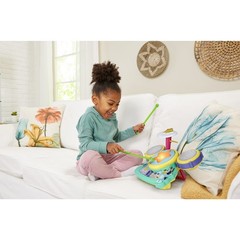 VTech Bluey Hooray Drum Set with Accessories Interactive Lights Kids Toy NEW