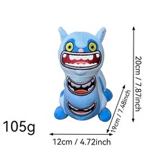 My Singing Monster Plush Stuffed Animal Doll Cartoon Birthday Christmas Gift