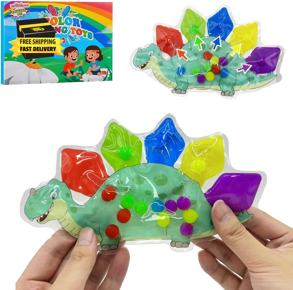 Color Sorting Sensory Toys for Kids, Fine Motor Skills Montessori Learning Activ