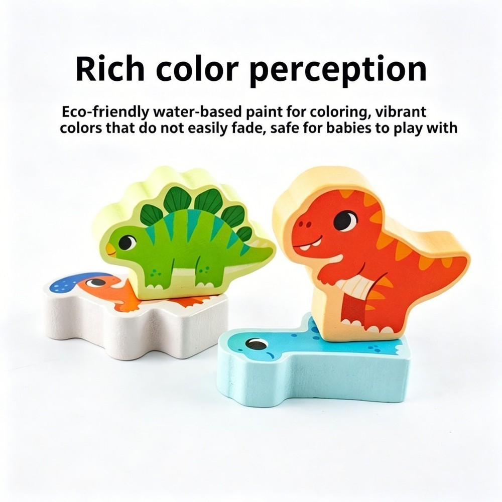10pcs Dinosaur Sorting Toy Preschool Educational Birthday Gift for Kids**//