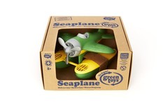 Green Toys Seaplane, Green/Yellow – Pretend Play, 9 x 9.5 x 6 inches,