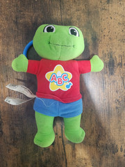 learn along leap frog tall Plush Toy Tad Musical Alphabet ABC