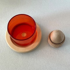 Lovevery The Explorer 9 – 10 Months Replacement Tube Tower Parts Wooden Egg Cup