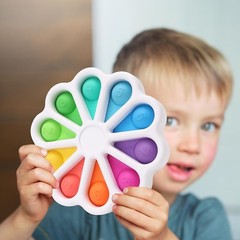 Pop Fidget Sensory Toys for Toddlers 1-3, Montessori Toys for 1 2 3 Old, Tod…