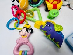 Baby Toy Lot Developmental Sensory Toys with Rattles Cars Toy Phones Etc T23