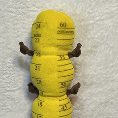 Lamaze Inchworm Caterpillar Stuffed Plush Rattle Developmental Toy Baby 24″
