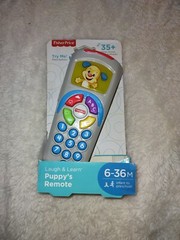 Fisher Price Laugh and Learn Puppy’s Remote 6-36 M Baby Toy 35+ Songs & Sounds.