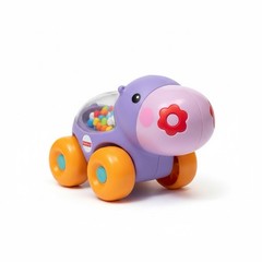 Fisher Price Develops Rattle Poppity Pop Hippo Sensory Gross Motor Kids Infant