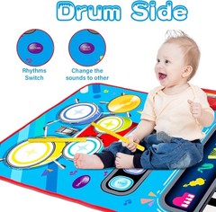 Baby Toys for 1 Year Old: Baby Musical Mat Toddler Toys Age 1-2 – 2 in 1 Pia Dru