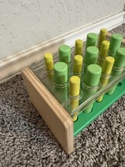 Lovevery Wooden Posting Stand Pegs Montessori – Pls Read Description