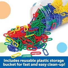 Learning Resources Link N Learn Links – 500 Pieces, Ages 3+, Preschool