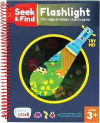 Chuckle & Roar Flashlight Seek & Find Activity Book – Ages 4 & Up