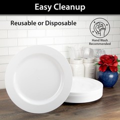 Lillian Tablesettings Premium Quality Heavyweight Plastic Plates China Like. …
