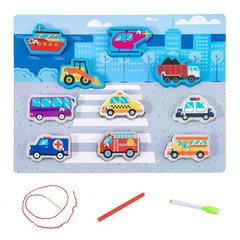 Childrens Fishing Beading Baby Educational Toy