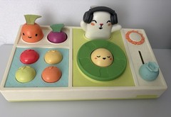 Skip Hop Farmstand Let The Beet Drop DJ Set Baby Musical Toy 6mo+ New Batteries