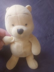 small teddy bear child toy olush soft stuffed animal beige kids gift