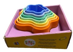 Gigglescape, silicone cup stackers / Nesters for babies. Ages 6 Months +