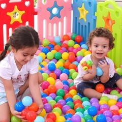 100PCS Ocean Balls 5.5cm Colorful Soft Baby Kids Pit Balls Swim Fun Play Toys US