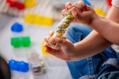 Sensory Soft Building Blocks for Toddlers：20 Pcs Jelly Squishy Stacking Block…
