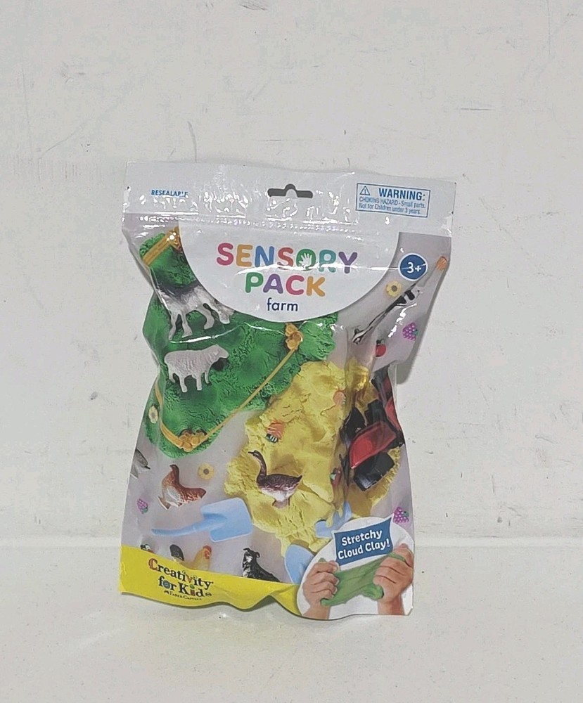 Farm Animal Sensory Toy Set for Toddlers Creative Fun with Clay Barnyard Play