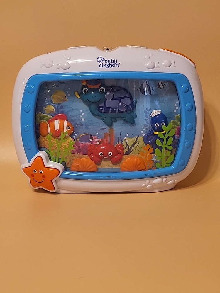 Baby Einstein Sea Life Dreams Soother Musical Crib Toy Lights Movements Sounds