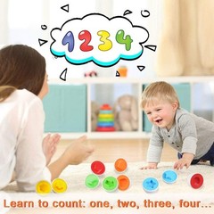Montessori Matching Egg Toy Set