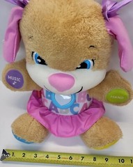 Fisher Price Laugh and Learn Smart Stages Toy Stuffed Animal Plush Interactive