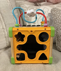 Learn Activity Cube Multicolor Baby Toy for Motor Skills