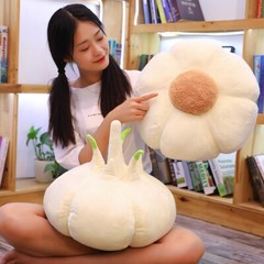 plush toy plant vegetable simulation garlic allium sativum rest pillow cushion