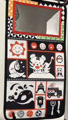Baby Foldable Take A Long Toy with Mirror & Attached Teethers