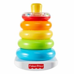 Fisher-Price Rock-a-Stack Classic with 5 Colorful Rings GKW58