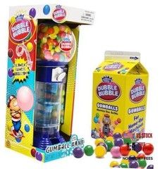 – Coin Operated Bubble Gum Machine and Toy Bank -10.50″ 1 Count (Pack of 1)