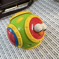 Multicolor Baby Developmental Rolling Activity Ball Toy with Eyes