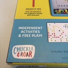 Magnetic Board Dot Art Designer Color by Number Toy Mess Free Stencil Art