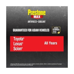 Prestone MAX Asian Red 50/50 Antifreeze Automotive Coolant, Pac… FAST USA SHIP
