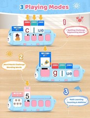 Phonics Learning Toy for Kids 3+ – Talking Flash Cards