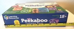 New-Learning Resources Peekaboo Farm Animals Counting Barns Finger Puppets Toys
