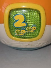 VTech Move and Crawl Ball Educational Rolling Baby Interactive Toy Works Cf