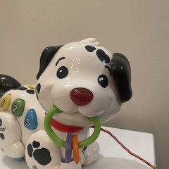 VTech Pull and Sing Puppy Dalmatian Infant Toy 6-36 Months Tested And Working *