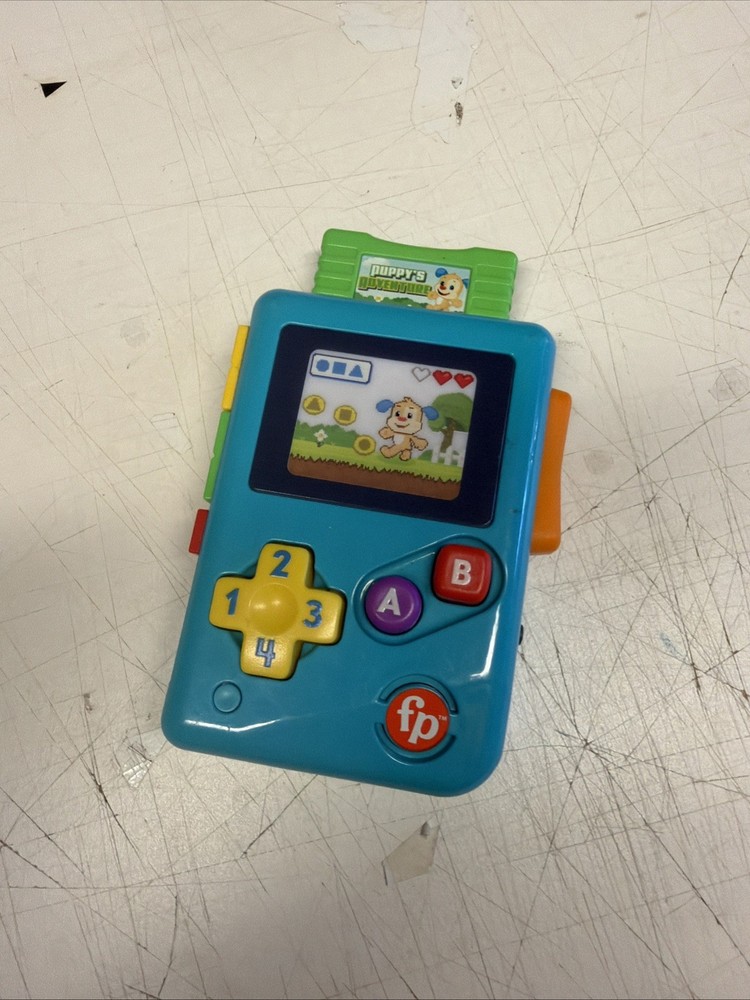 Fisher-Price Laugh & Learn Lil Gamer Pretend Video Game Learning Toy Works