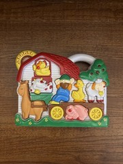 Navy Star Musical Talking Learning Farm Animal Sounds English Red Barn