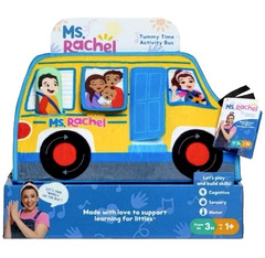 Ms. Rachel Tummy Time Activity Bus Child Development Learning Toy Kit NEW