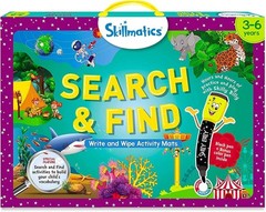 Search and Find Educational Game – Reusable Mats for Creative Learning Ages 3-6